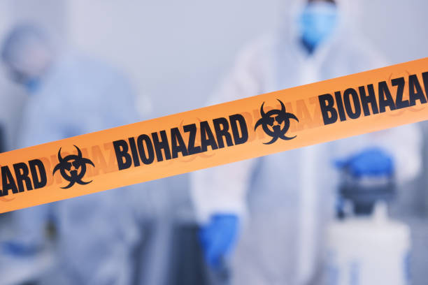 Professional Biohazard Cleanup technician working in Nebraska, NE